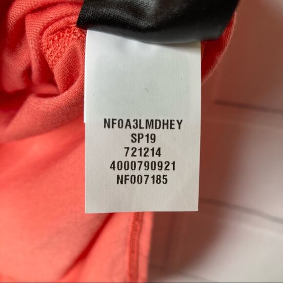 The North Face Workout Spiced Coral T-Shirt Blouse Size XS #NF0A3LMDHEY - Picture 11 of 13